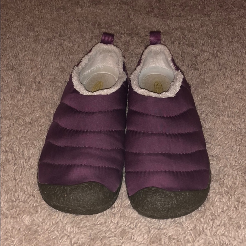KEEN HOWSER QUILTED SLIPON MICROFLEECE LINEDLOAFER